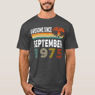 T-shirt Magnifique Depuis Septembre 1975