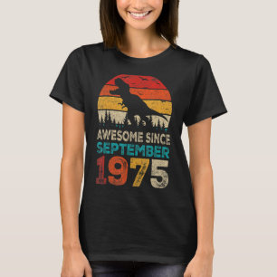 T-shirt Magnifique depuis septembre 1975 47th Birthday Boy