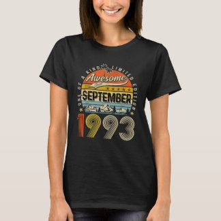 T-shirt Magnifique Depuis Septembre 1993 30 Ans