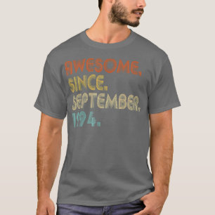 T-shirt Magnifique depuis septembre 1994 Vintage 28e anniv