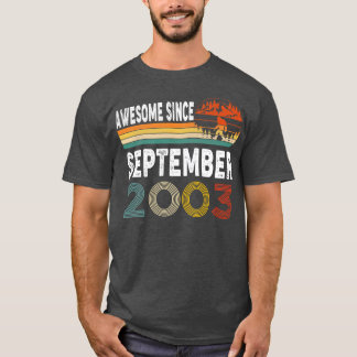 T-shirt Magnifique Depuis Septembre 2003