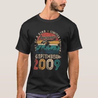 T-shirt Magnifique depuis Septembre 2009 16 Ans 16e Bir
