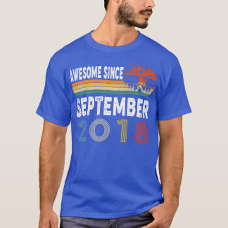 T-shirt Magnifique Depuis Septembre 2018