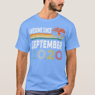 T-shirt Magnifique Depuis Septembre 2020