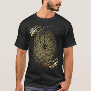 T-shirt Magnifique fleur esthétique Dessin floral abstrait