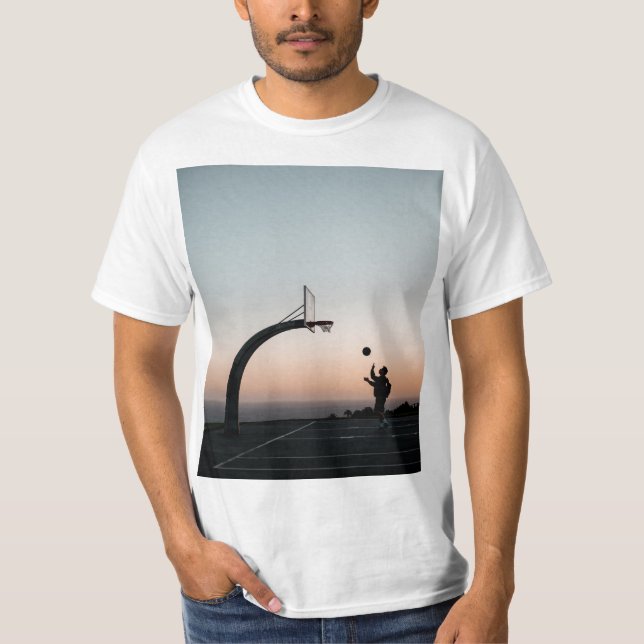 T-shirt Magnifique panier de basket (Devant)