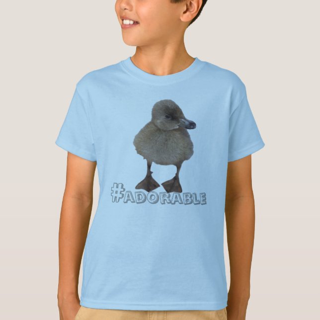 T-shirt Magnifique photo Grey Duckling Personnalisée (Devant)