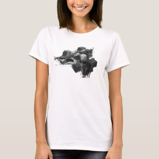 T-shirt Magnifique tee-shirt tendance à cubes abstraits do
