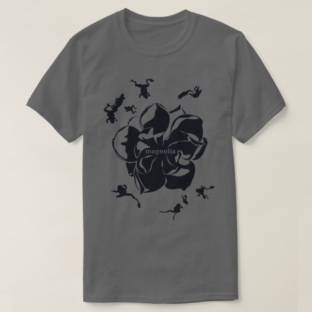 T-shirt Magnolia 1999 noir (Design devant)