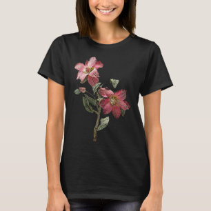 T-shirt Magnolias roses