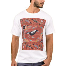 T-shirt Magpie & Goannas