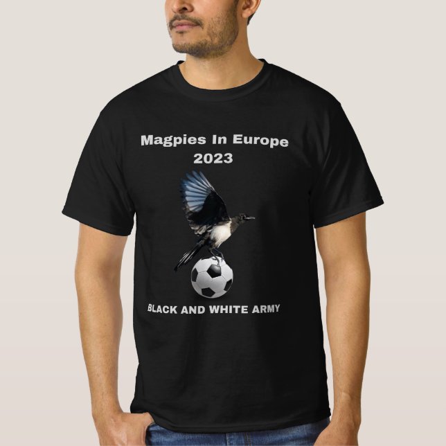 T-shirt Magpies En Europe 2023 (Devant)