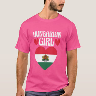 T-shirt Magyar Femmes Drôle Hongrie Drapeau Patriotique Ho