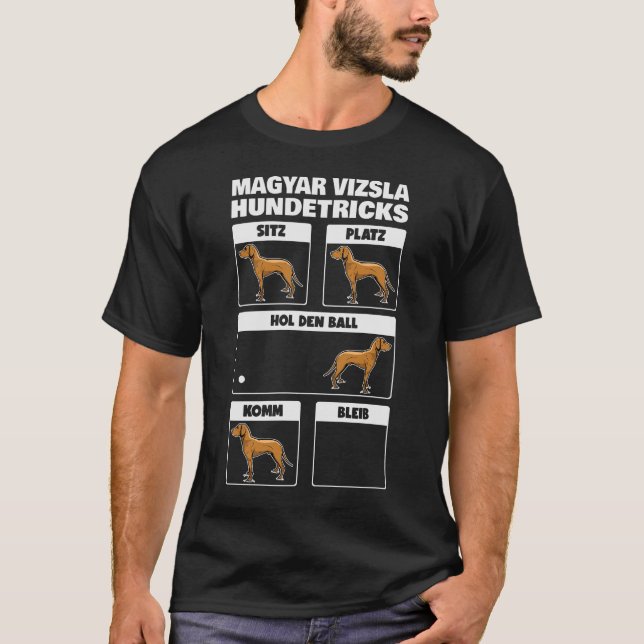 T-shirt Magyar Vizsla (Devant)
