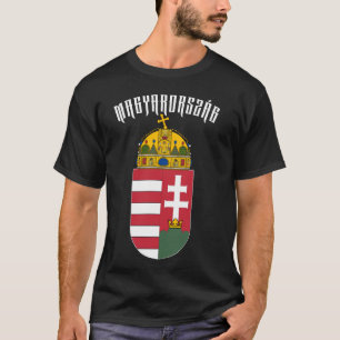 T-shirt Magyarország, Hongrie magyar zászló Hongrois