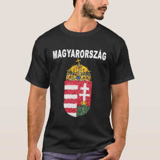 T-shirt Magyarorszag Hongrois Emblème Artiste