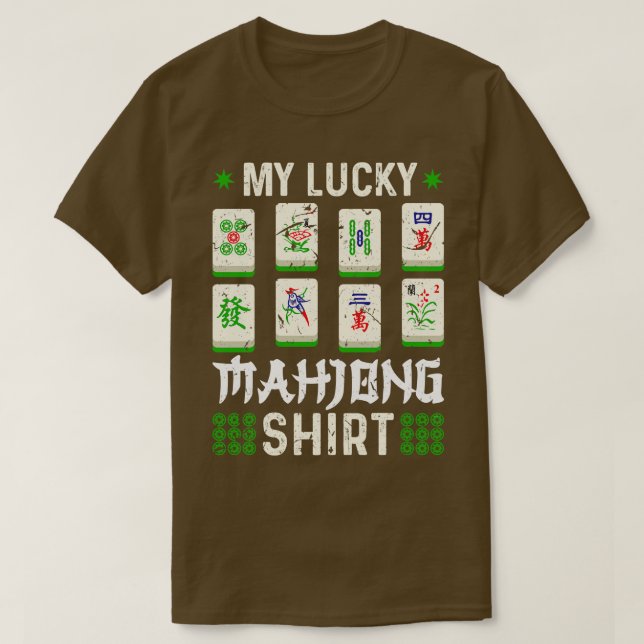 T-shirt Mah Jong (Design devant)