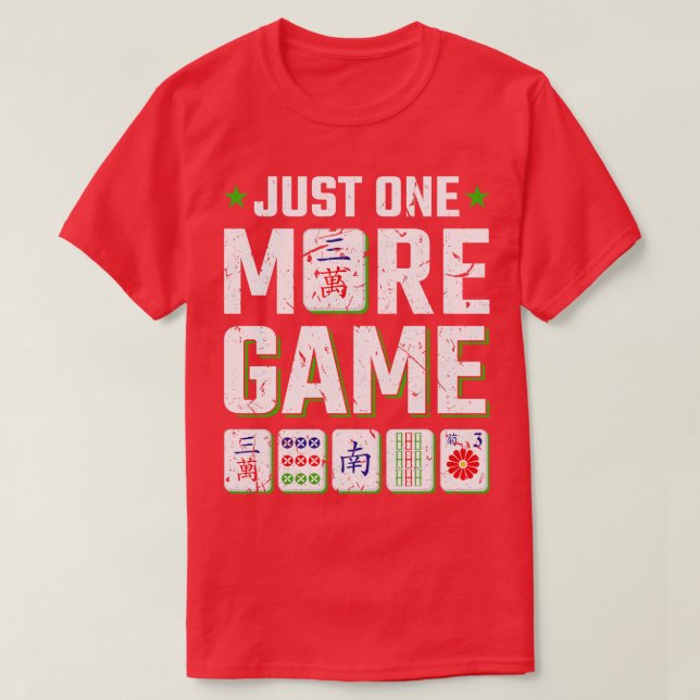 T-shirt Mah Jong 1 (Design devant)