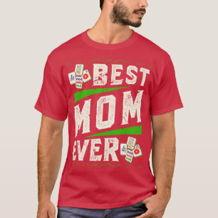 T-shirt Mah Jong Player Best Mom Mahjong