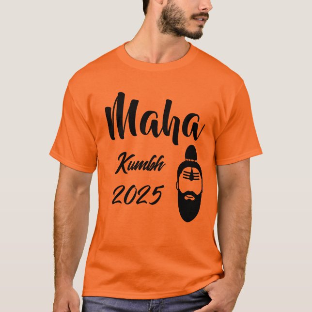 T-shirt Maha Kumbh -2025 (Devant)