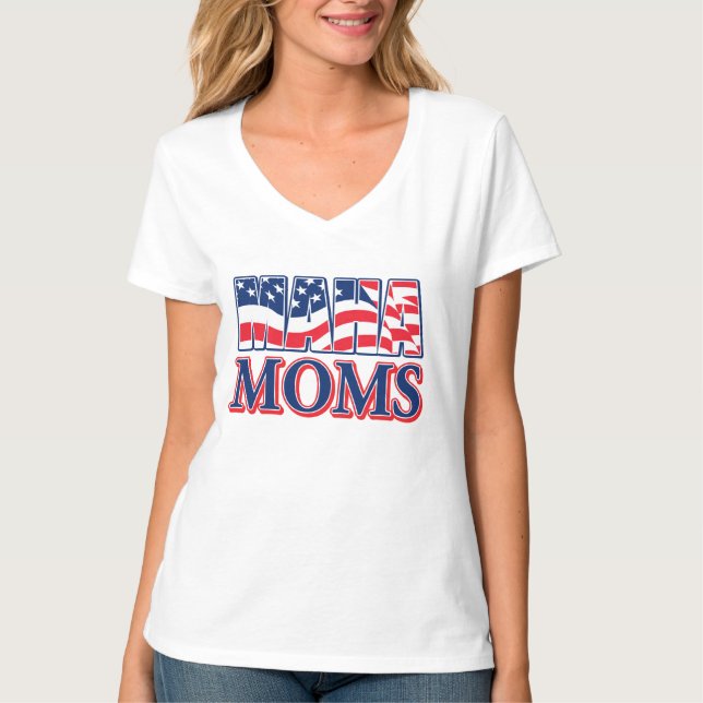 T-shirt MAHA Moms (Devant)