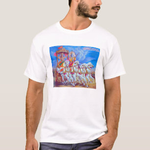 T-shirt Mahabharat - seigneur Krishna et Arjun
