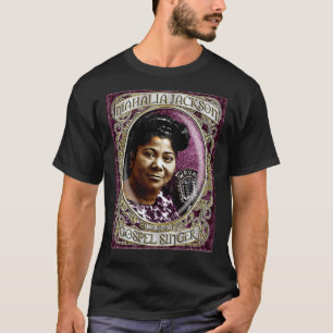 T-shirt Mahalia Jackson Chanteur Gospel D-1 Chemise Premiu