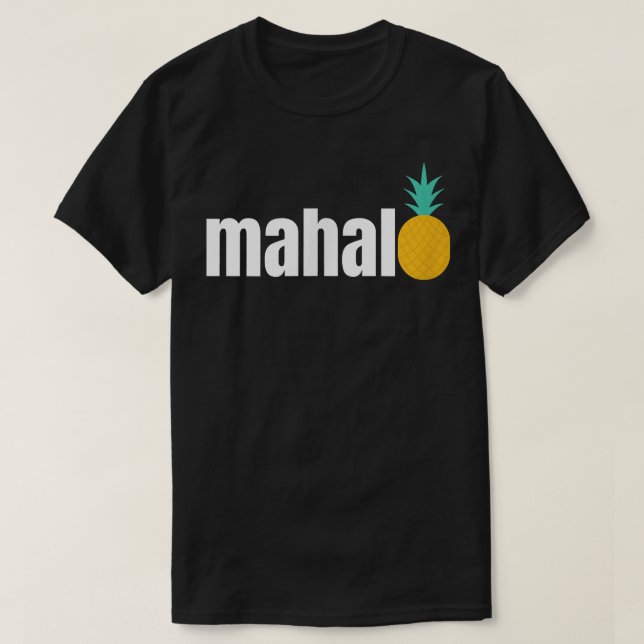 T-SHIRT MAHALO  (Design devant)