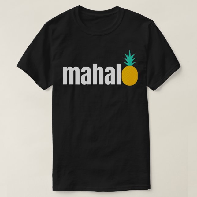 T-SHIRT MAHALO (Design devant)