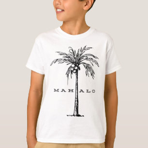 T-shirt Mahalo Hawaii de l'île. Sentez l'Épir Aloha