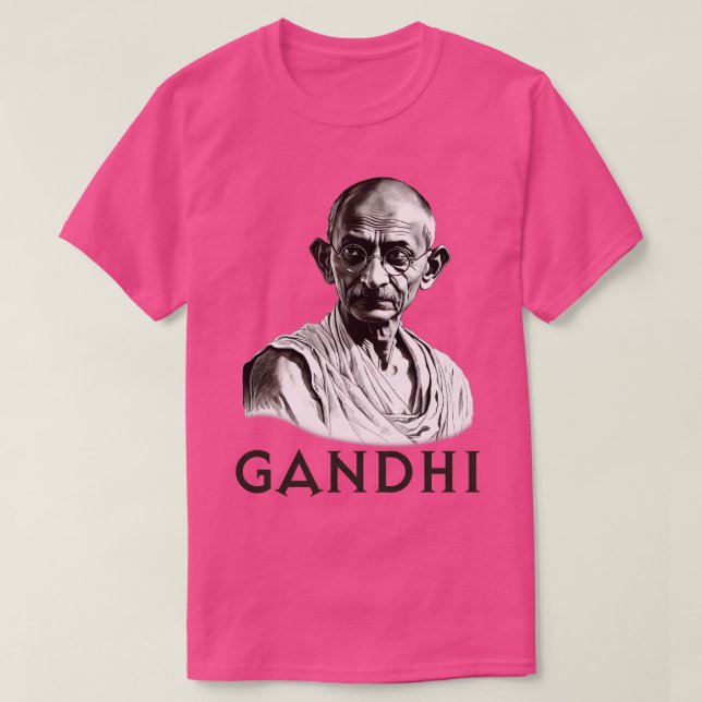 T-shirt Mahatma Gandhi 1 (Design devant)
