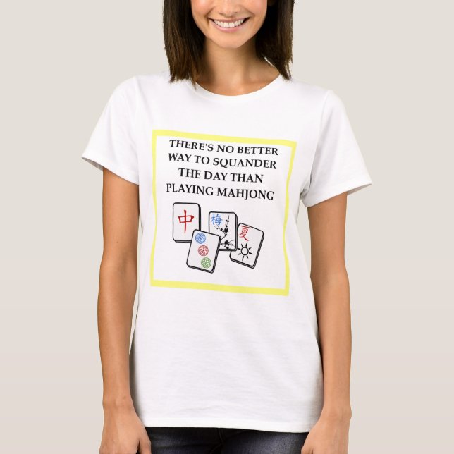 T-SHIRT MAHJONG (Devant)