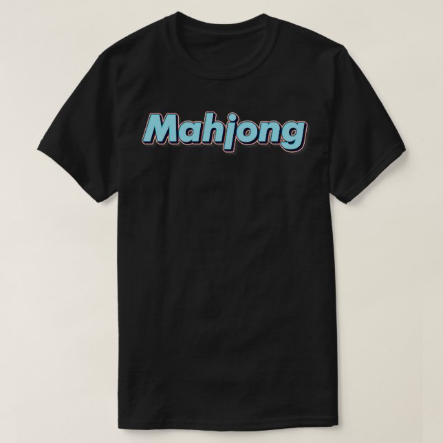 T-shirt Mahjong (Design devant)