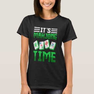 T-shirt Mahjong - C'est l'heure du Mahjong