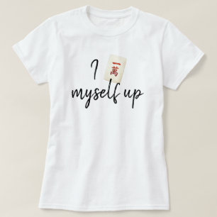T-shirt Mahjong drôle Je me fais rire