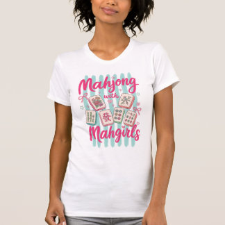 T-shirt Mahjong, Mahjong avec Mahgirls, Nuit de jeux d'été