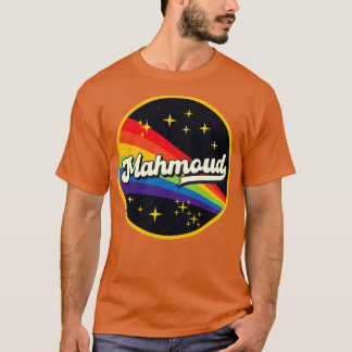 T-shirt Mahmoud Rainbow Dans L'Espace Style Vintage