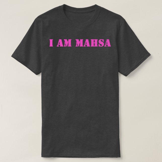 T-shirt Mahsa Amini 5 (Design devant)