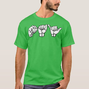 T-shirt MAI ASL Signal Language Design