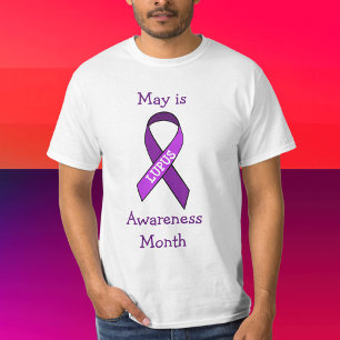 T-shirt Mai est le mois de la sensibilisation Lupus Chemis