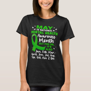 T-shirt Mai Est Le Mois National De Sensibilisation À La S