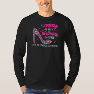 T-shirt Mai Est Mon Anniversaire Mai Mois Anniversaire Joy