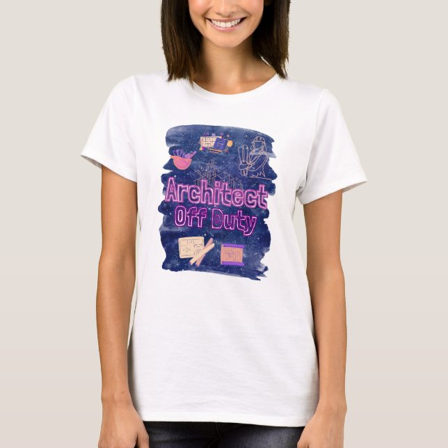 T-SHIRT MAI JOUR : ARCHITECTE HORS SERVICE (Devant)