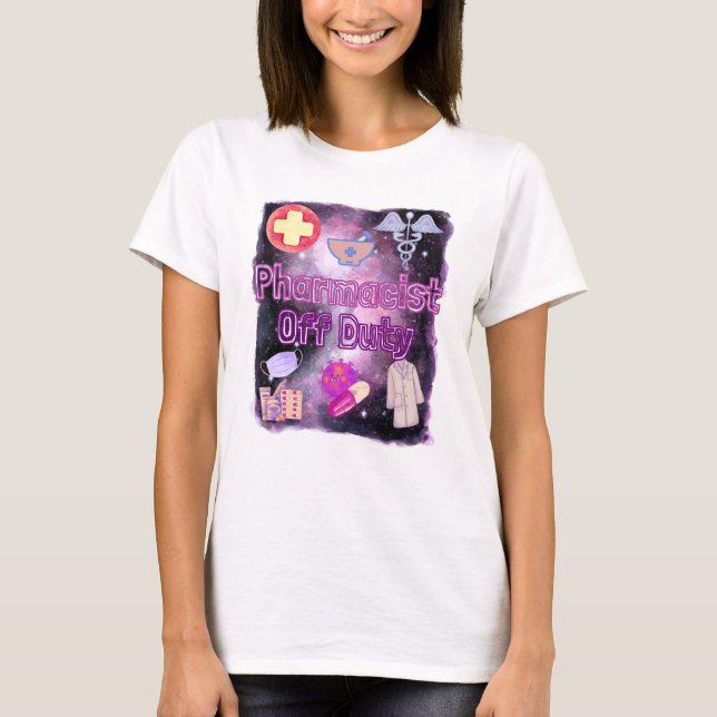 T-SHIRT MAI JOUR : PHARMACIEN HORS SERVICE (Devant)