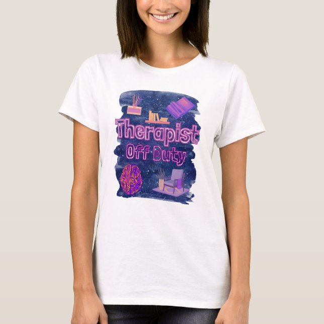 T-SHIRT MAI JOUR : THÉRAPEUTE HORS FONCTIONNEMENT (Devant)