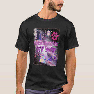 T-SHIRT MAI JOUR : VÉTÉRINARIEN HORS SERVICE