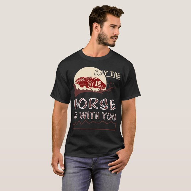T-shirt Mai le cheval soit avec vous