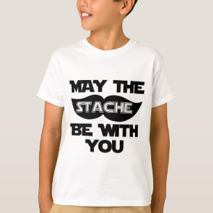 T-shirt Mai le Stache soit avec vous
