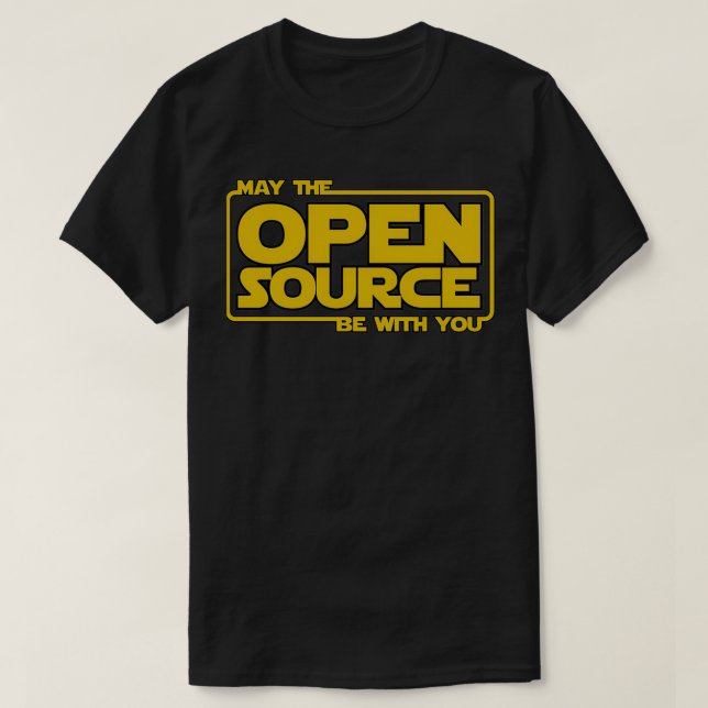 T-shirt Mai Open Source (Design devant)