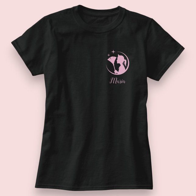 T-shirt Maid Cleaning House Black Pink Sparkling Business (Créateur téléchargé)